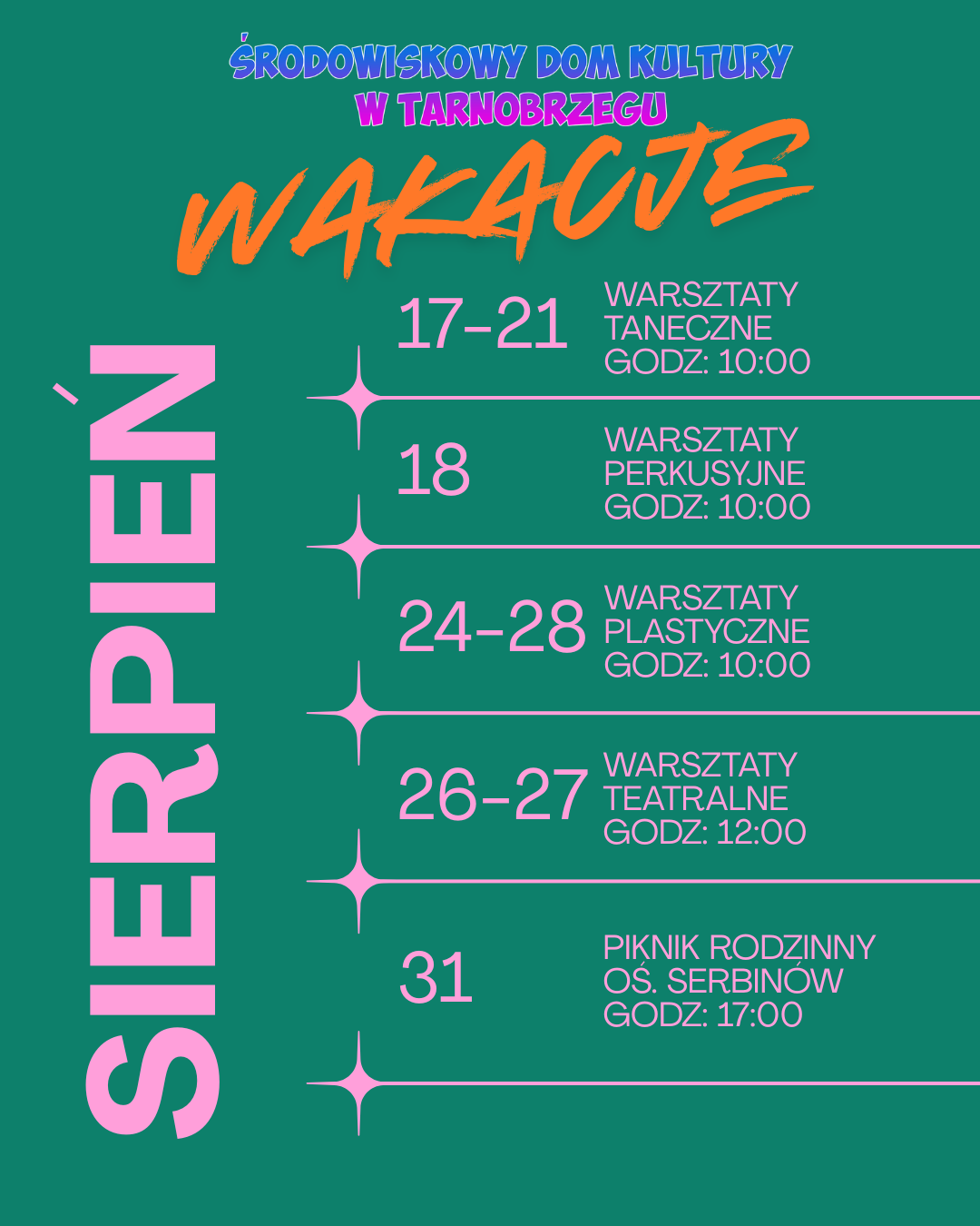 SDK Wakacje 2026 sierpien Post 1080x1350